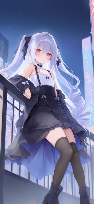 唯美城市少女