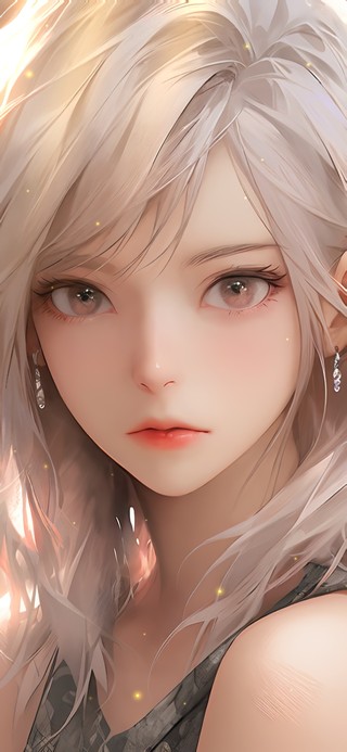 动漫怀旧报纸女孩