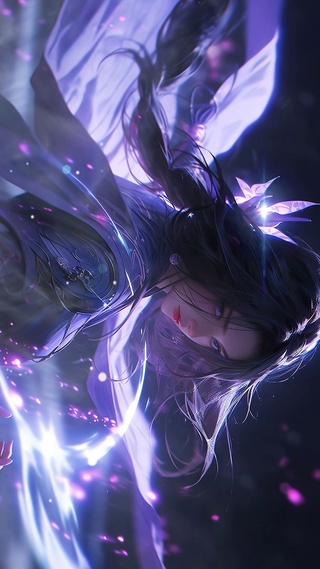 紫衣少女