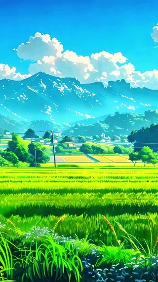 治愈村庄田野4K