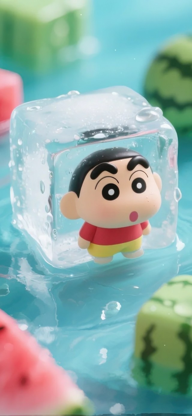 冰爽解暑X小新桌面