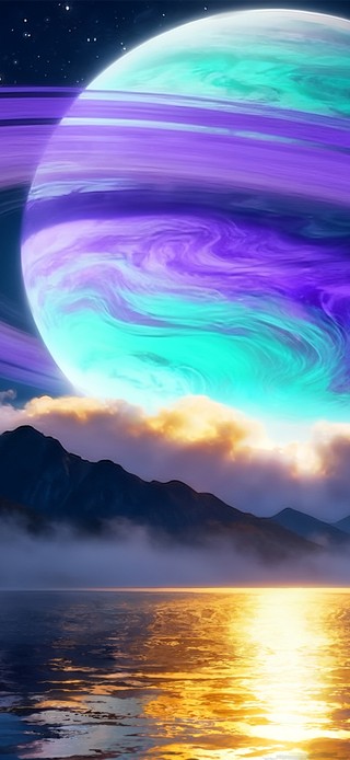 彩色星球