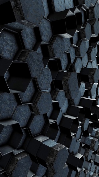 蜂巢系列-3D浮动-复古-竖屏