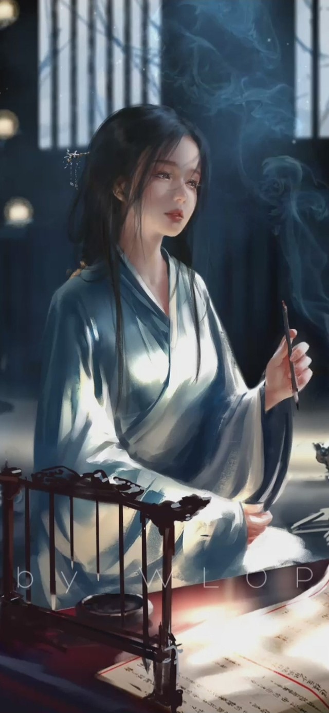 麻匪 Wlop鬼刀画作 雨儿