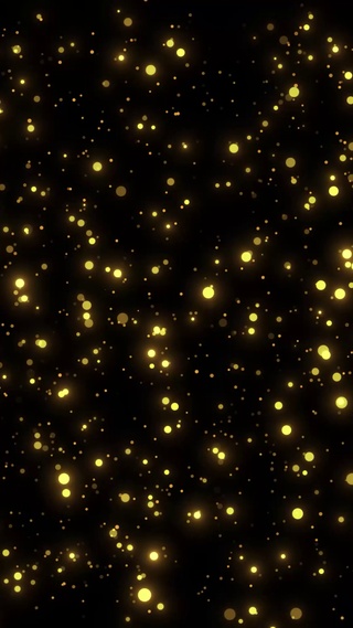 闪烁金色光效光斑