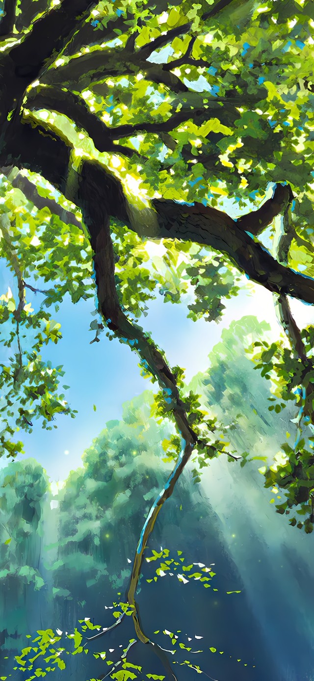 唯美清新夏季绿茵