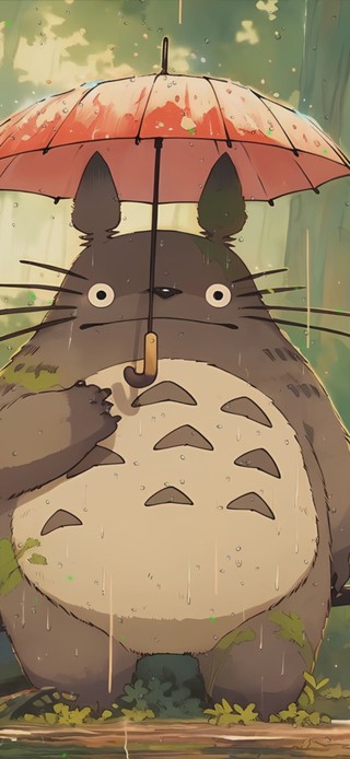 龙猫与女孩