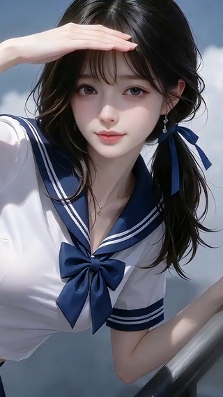 JK校服少女