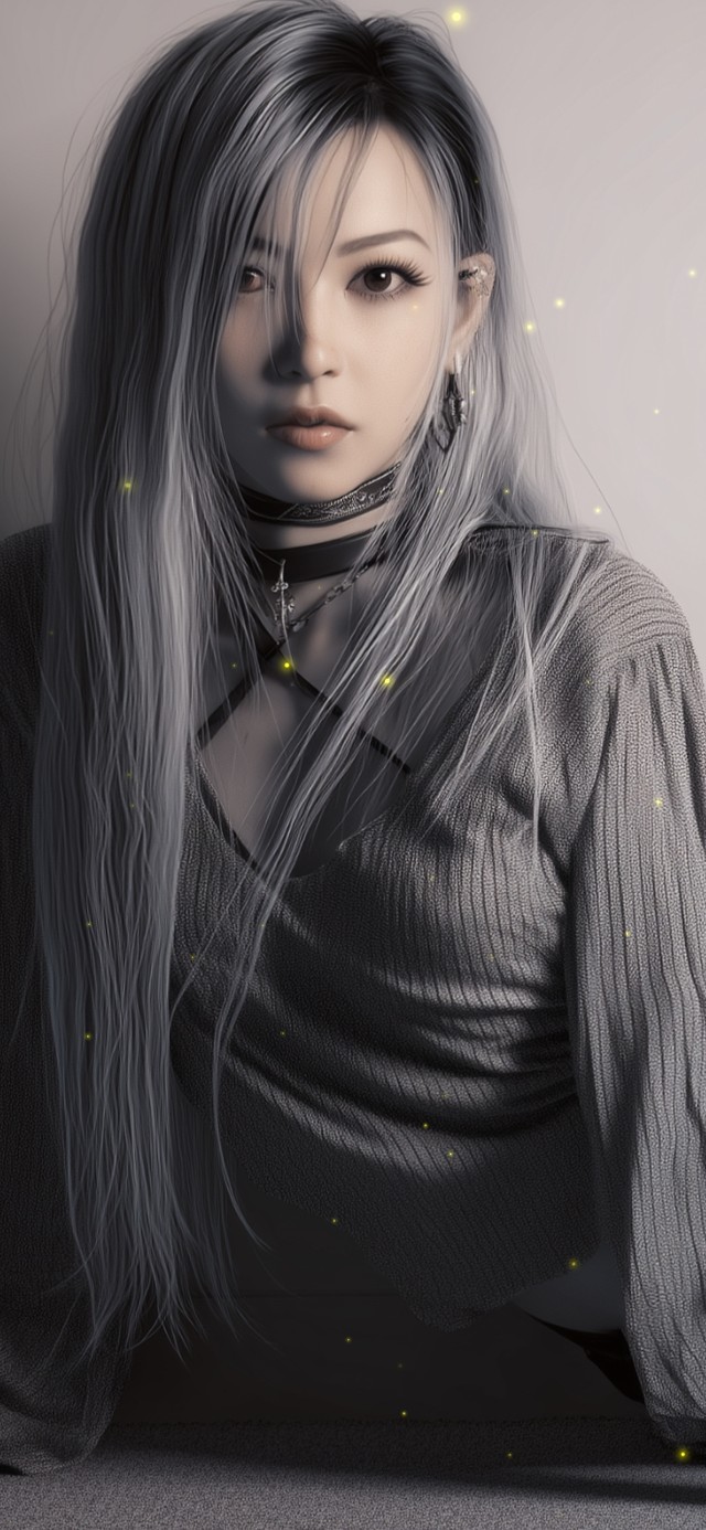 银烛下步入，宛若画中游