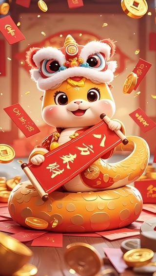祝你八方来财