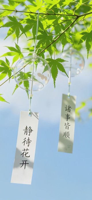 治愈清新护眼风铃