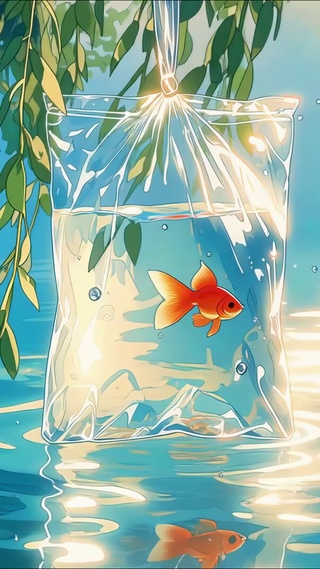 一袋晴光，一尾盛夏