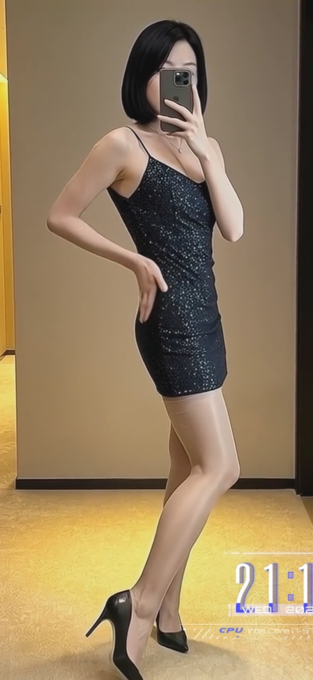 眼波流转，顾盼生辉