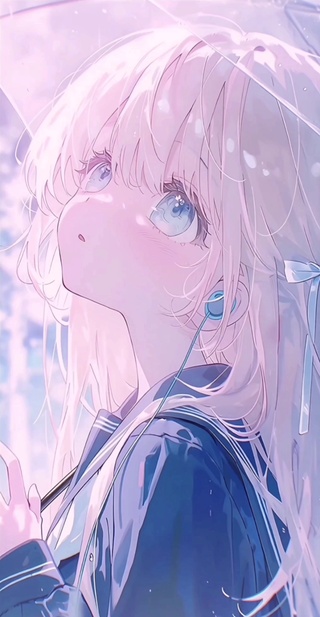 听雨落·粉发版