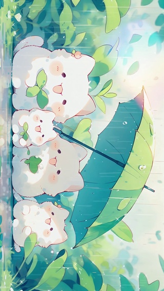 4K 治愈雨季