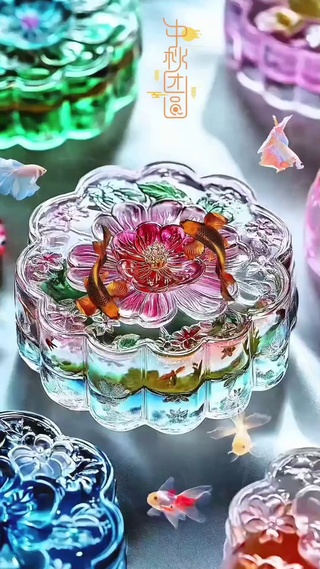 水晶月饼