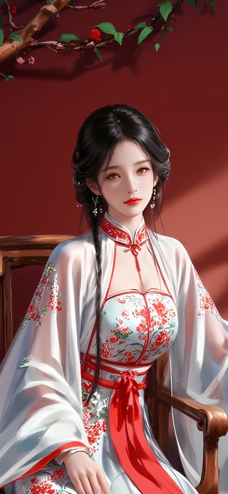 新中式美女