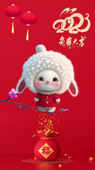 2023年兔年大吉