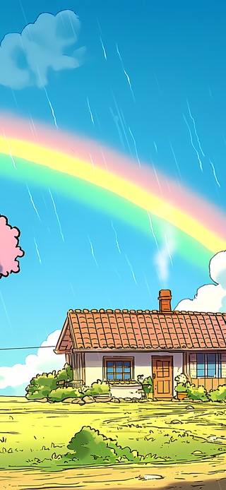 彩虹雨