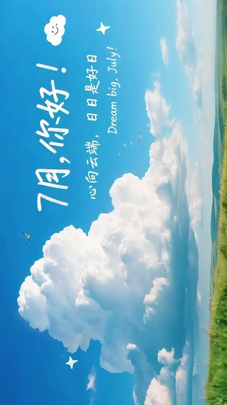 7月晴空好日
