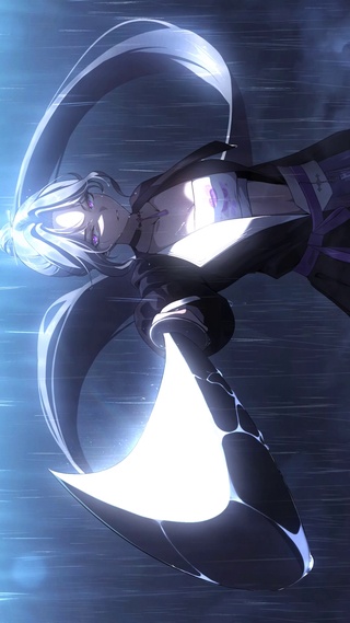 雨中女剑士