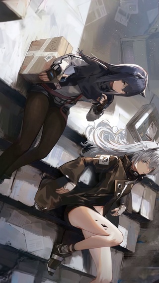 两个女孩