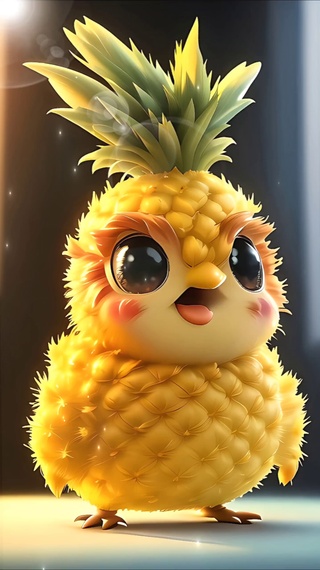 菠萝版十二生肖之生肖鸡