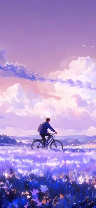 花海骑行