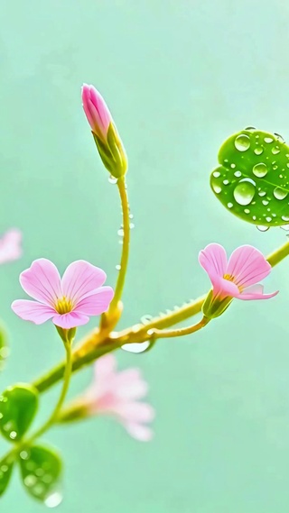 护眼治愈四叶草4K