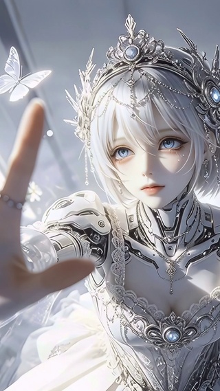 治愈引蝶美女