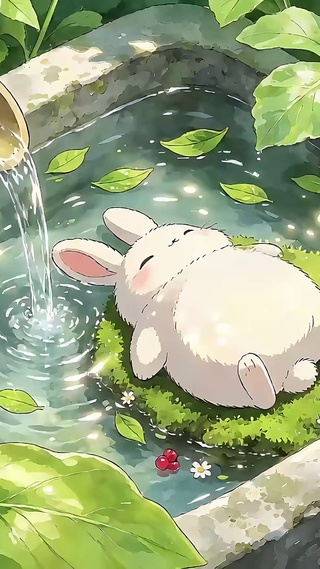 流水与躺平兔