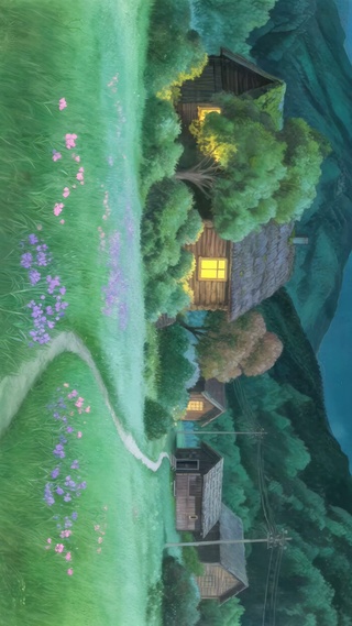 山间夜晚