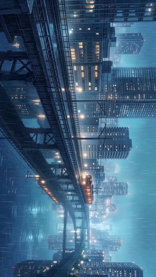 夜雨轨迹