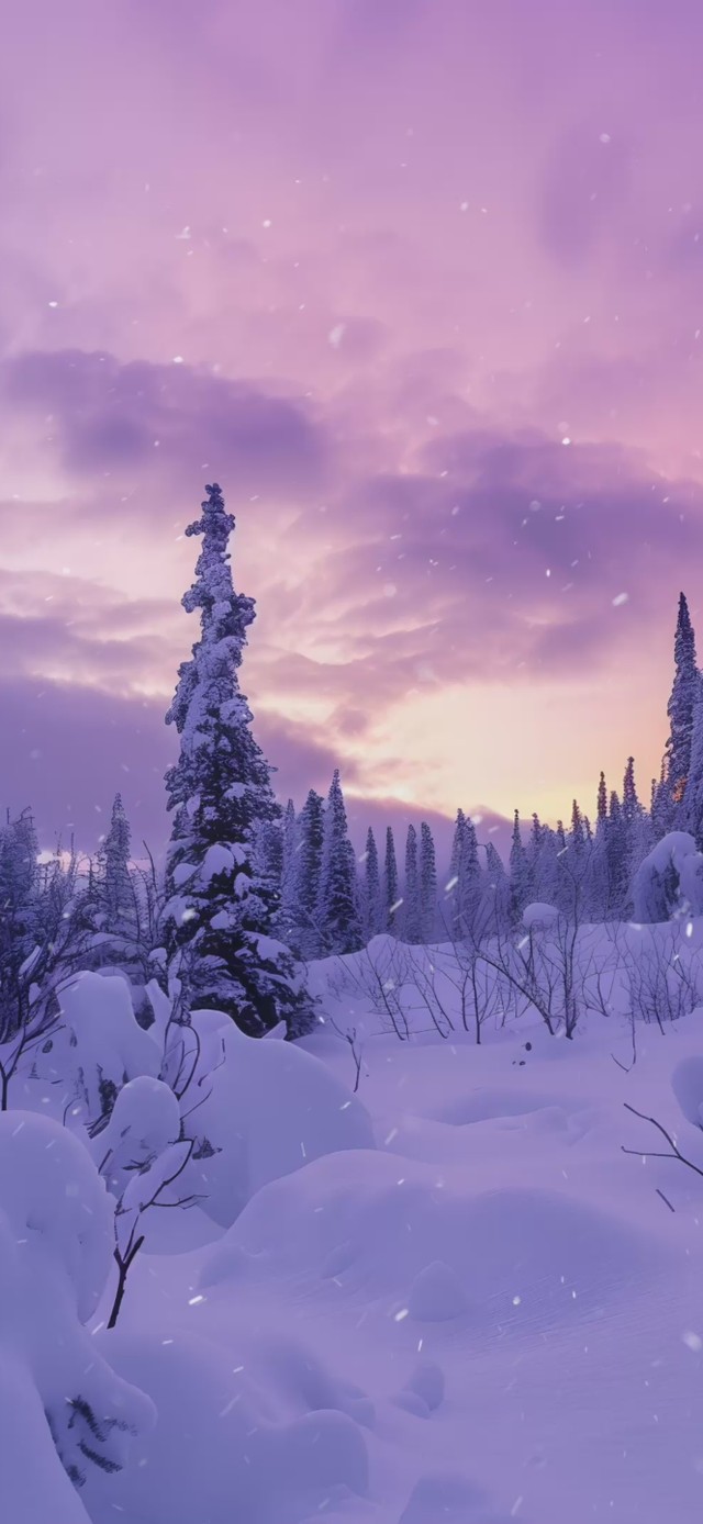 唯美雪景