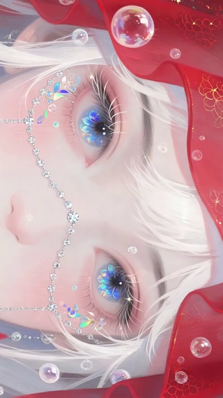 红纱彩瞳