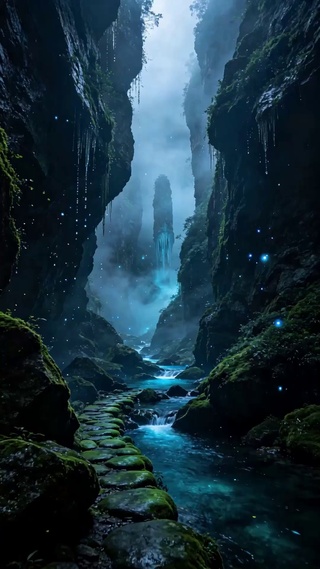 白泽_冥谷幽峡暗河