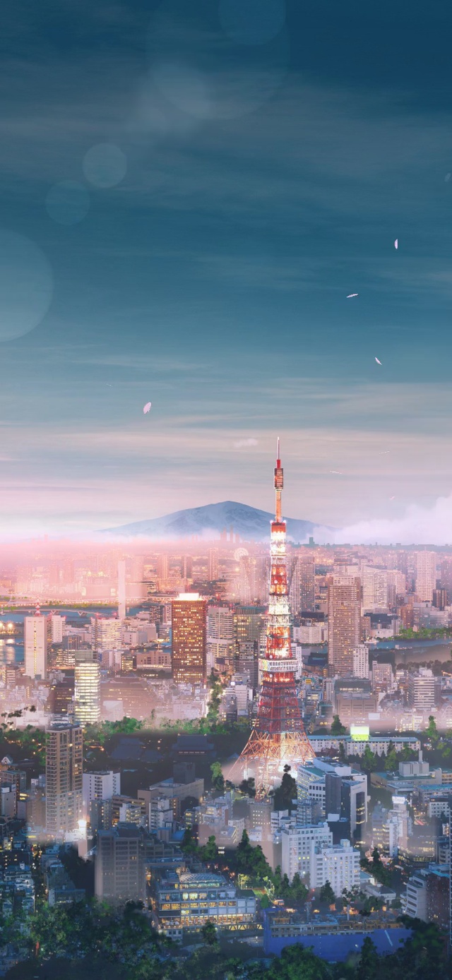 4K东京全景(风景手机动态壁纸) - 风景手机壁纸下载 - 元气壁纸