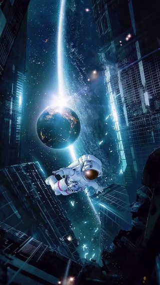 科幻宇航员