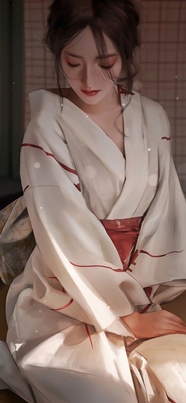4K古风清纯美女