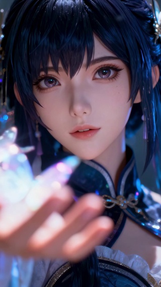 梦幻国漫水晶蝴蝶女神