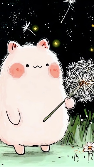 星夜蒲公英团子