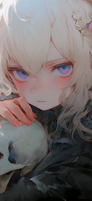 骷髅头女孩