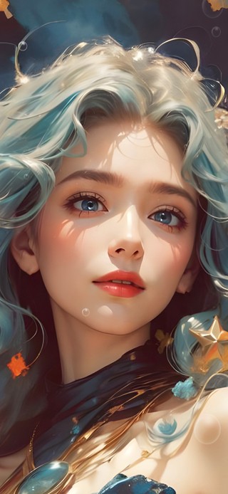 神秘的海底美人鱼