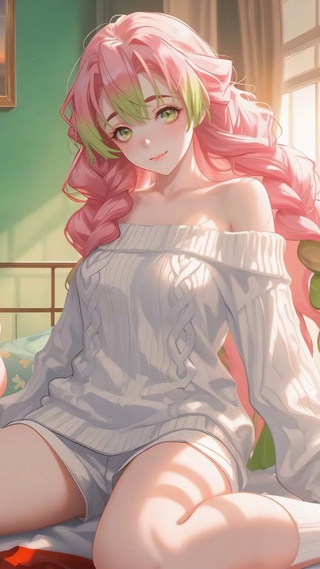 粉发居家少女甘露寺