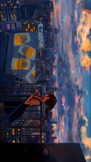 风中少女