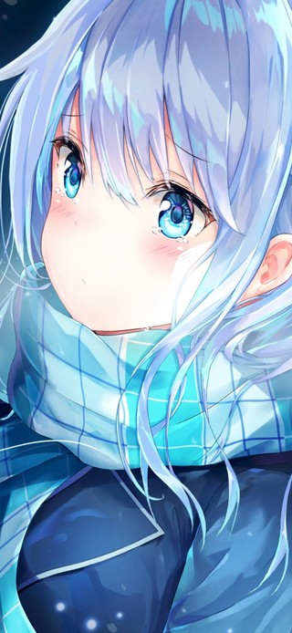 蝴蝶煽动翅膀 少女流下眼泪