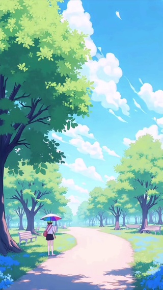夏日公园