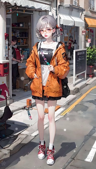 街头女孩