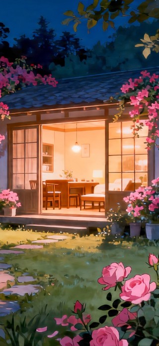 某个春日的夜晚