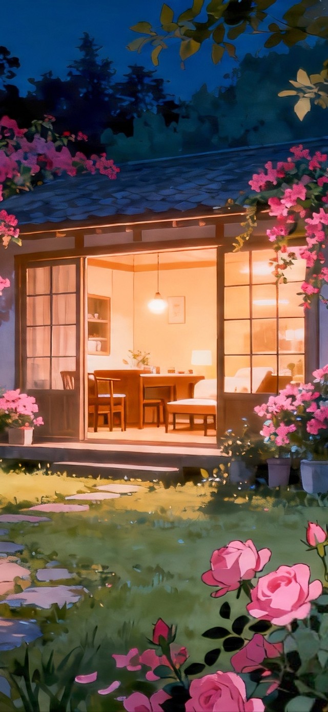 某个春日的夜晚